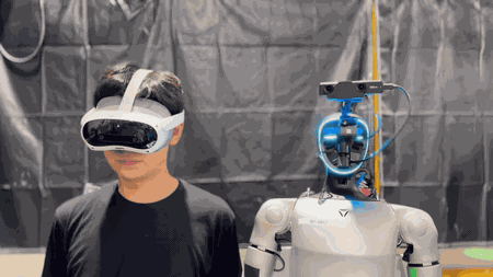 Embodied AI Series Part 1: Robot Learning on AWS Batch blog · 2025-12 · GIF image