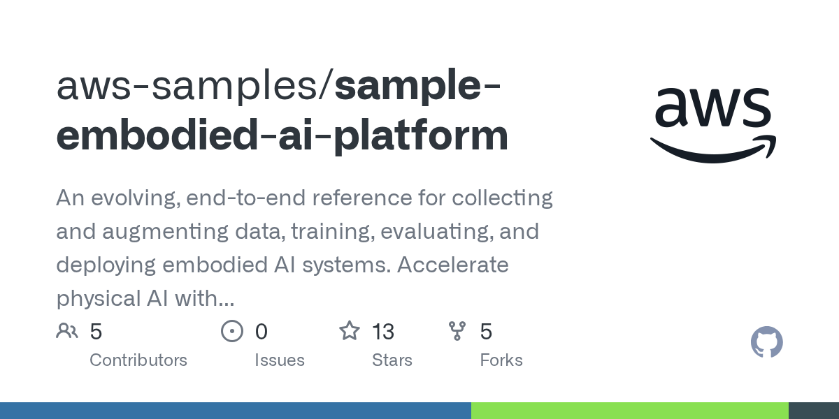 sample-embodied-ai-platform aws-samples · MIT-0 image
